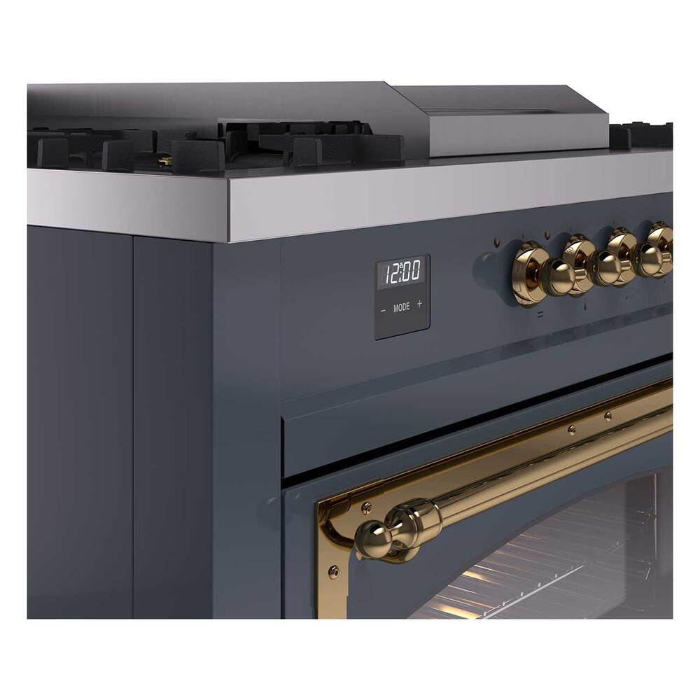 ILVE UN60FSNMPBGGLP Nostalgie II Noblesse 60 inch Dual Fuel Range (7 ...