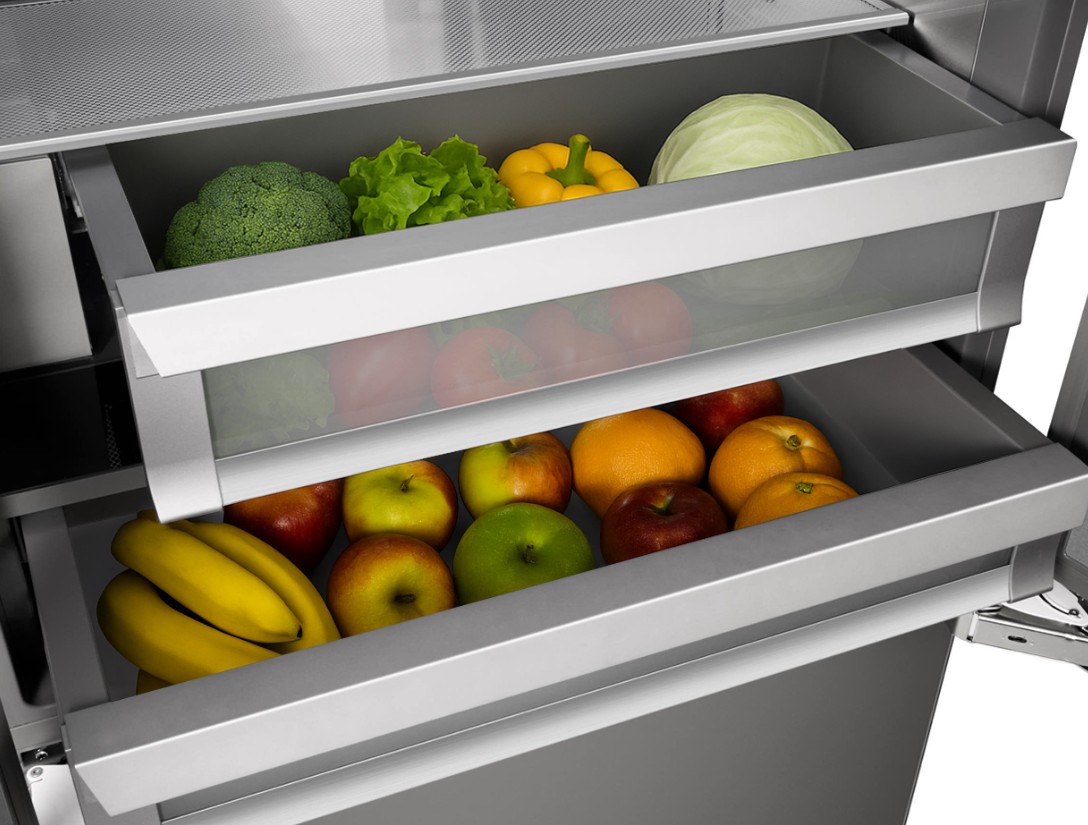 Soft Close Large Metal Pantry Crispers