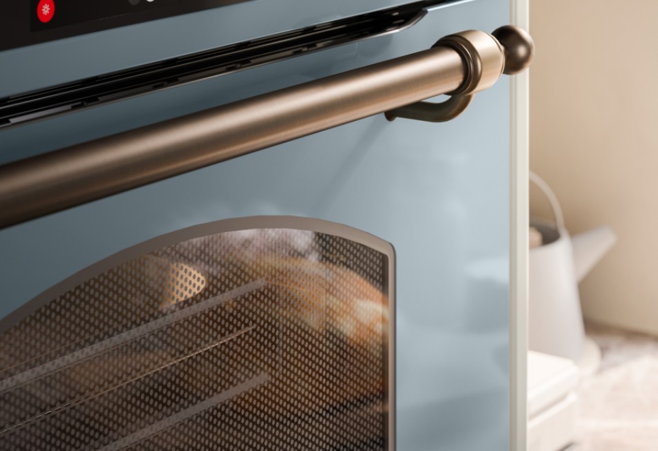 Four Glass Oven Door