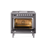 ILVE_UP36FWMPMG_Professional_Plus_II_oven_door_opened