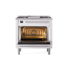ILVE_UP36FWMPWHLP_Professional_Plus_II_oven_door_opened
