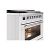 ILVE UP36FWMPWHLP Professional Plus II 36" Dual Fuel Range, details