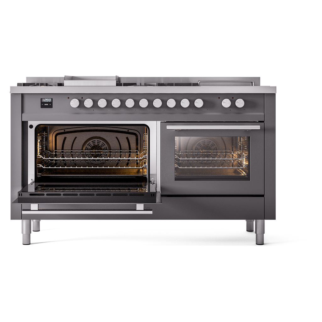 ILVE_UP60FSQMPMG_Professional_Plus_II_main_oven_door_opened