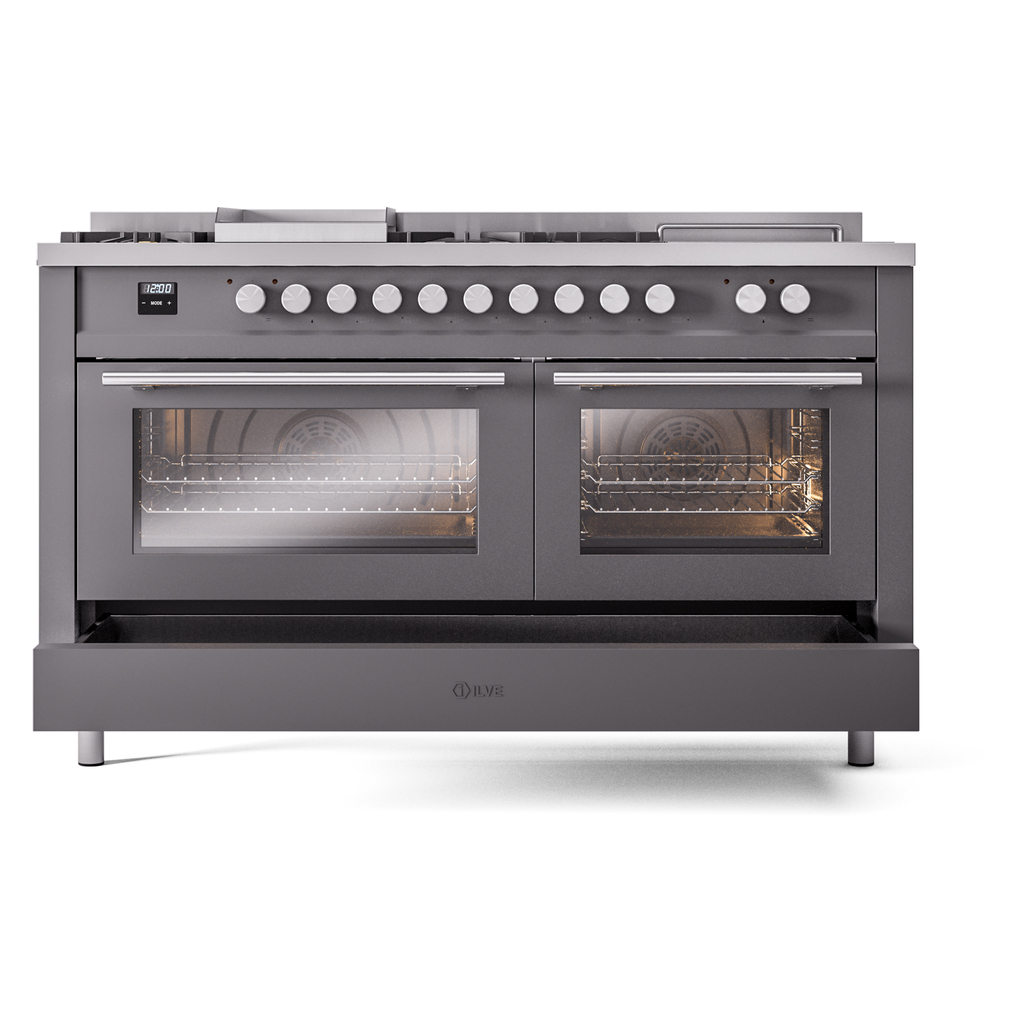 ILVE_UP60FSQMPMG_Professional_Plus_II_drawer_opened