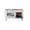ILVE_UP60FSQMPWH_Professional_Plus_II_side_oven_door_opened