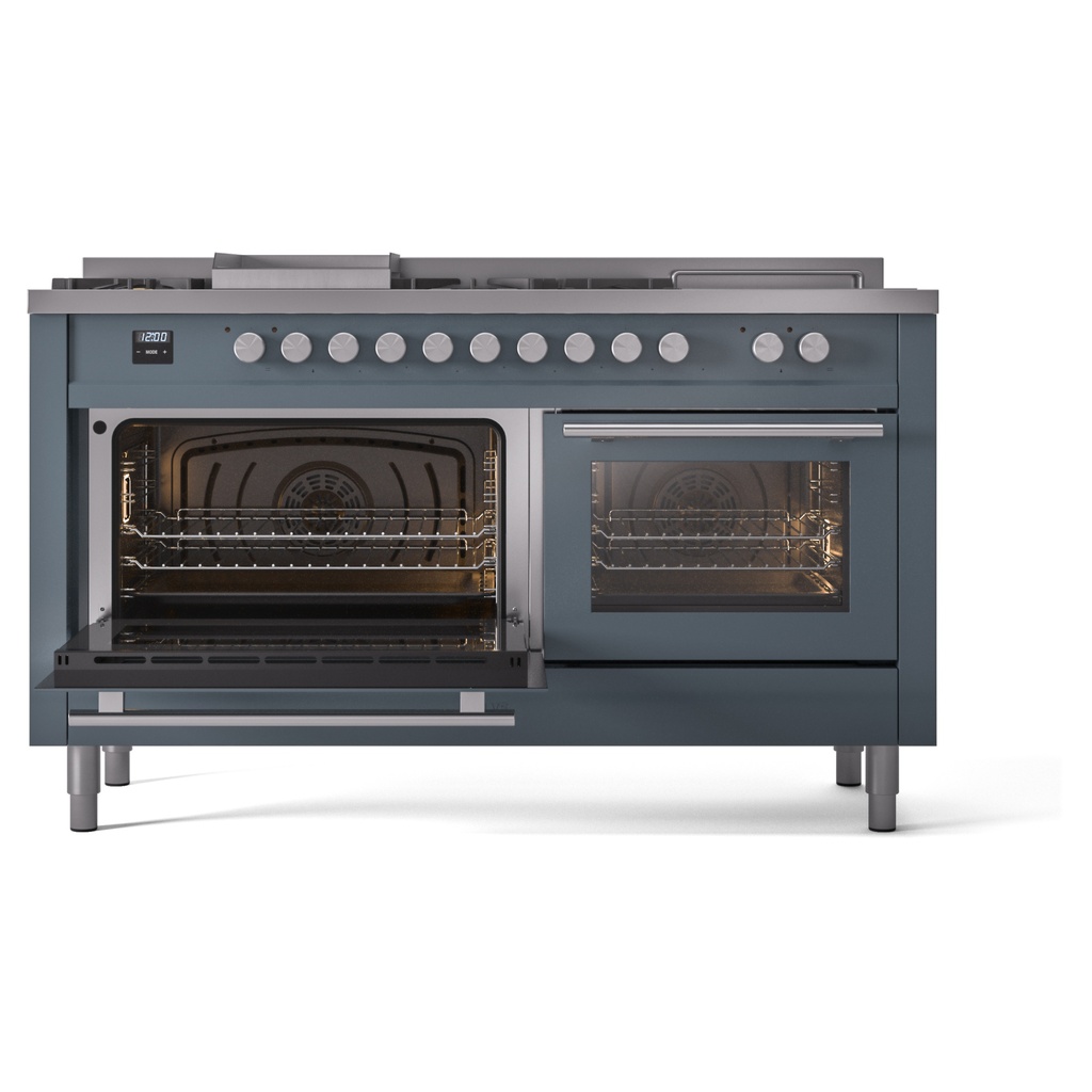 ILVE_UP60FSWMPBGLP_Professional_Plus_II_main_oven_door_opened