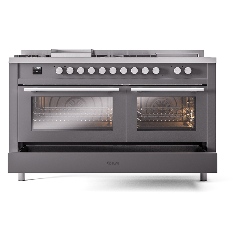 ILVE_UP60FSWMPMG_Professional_Plus_II_drawer_opened
