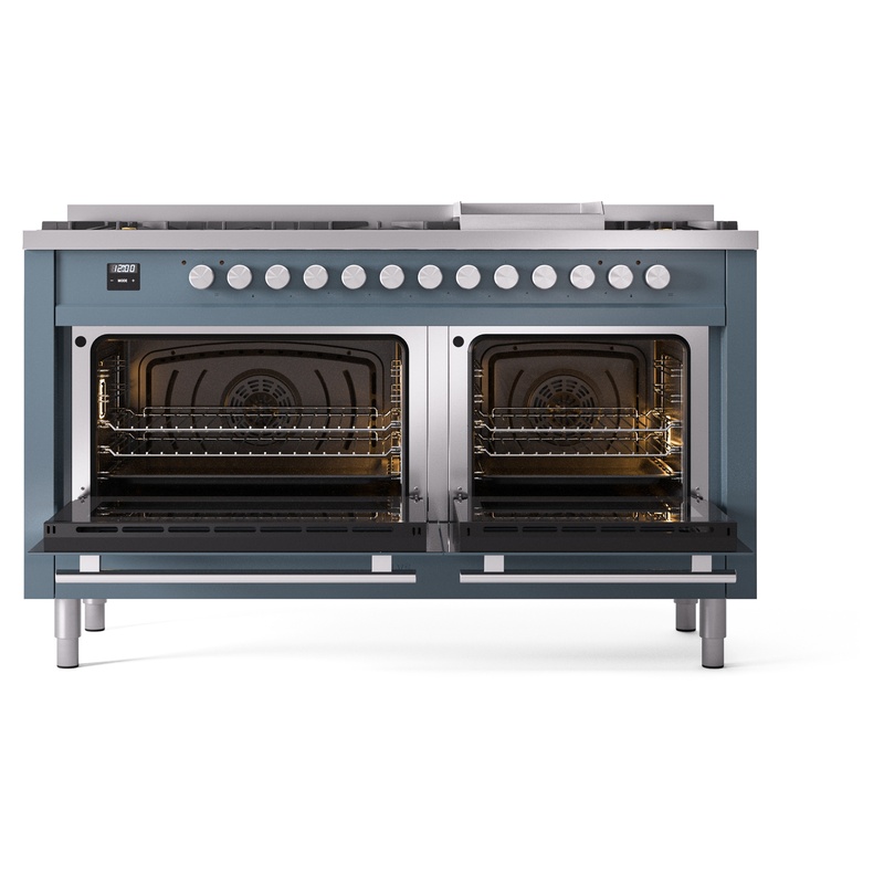 ILVE_UP60FWMPBGLP_Professional_Plus_II_oven_door_opened