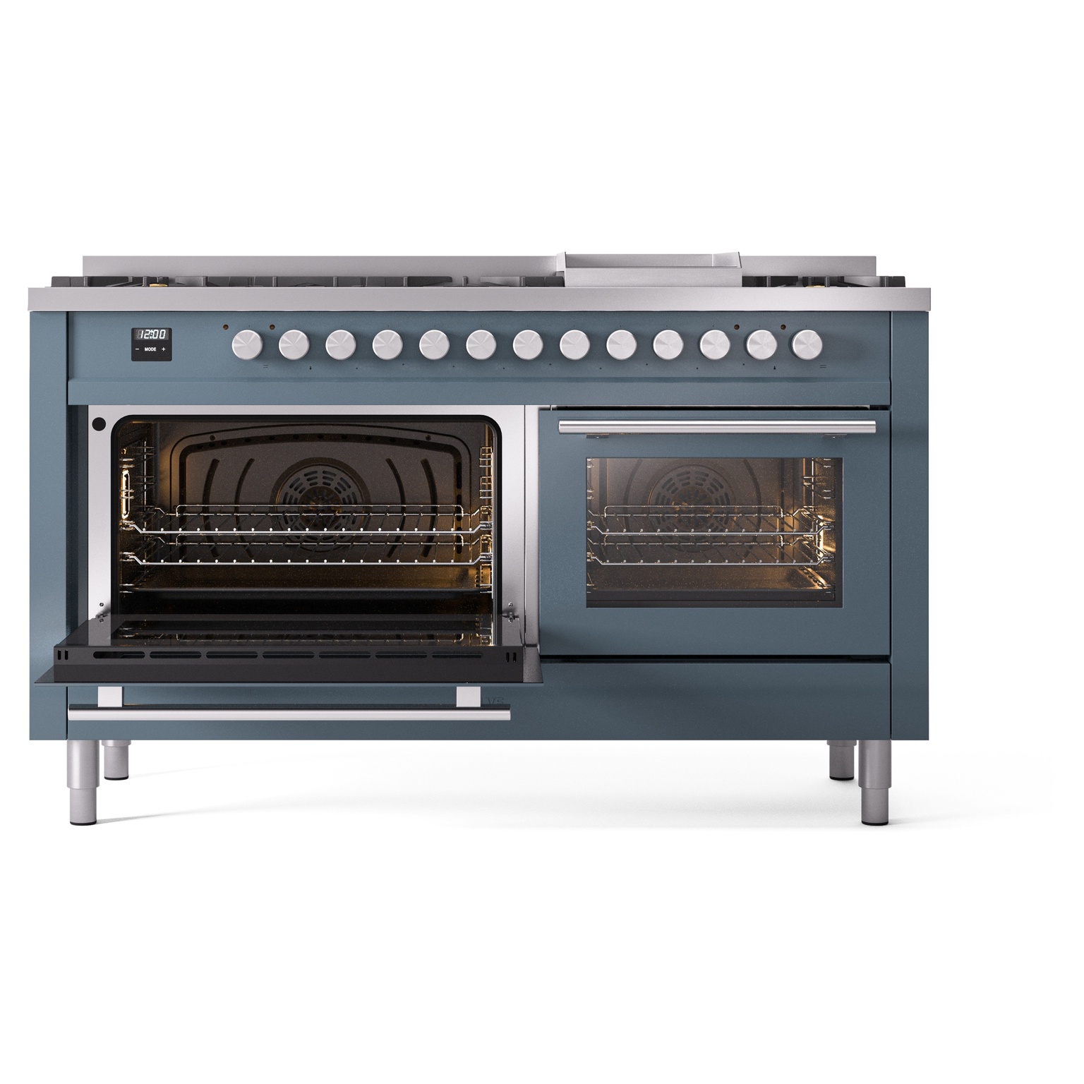 ILVE_UP60FWMPBG_Professional_Plus_II_main_oven_door_opened