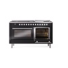 ILVE_UP60FWMPBK_Professional_Plus_II_side_oven_door_opened