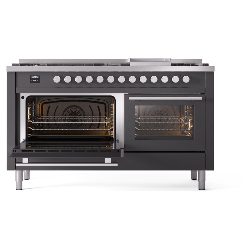 ILVE_UP60FWMPMG_Professional_Plus_II_main_oven_door_opened