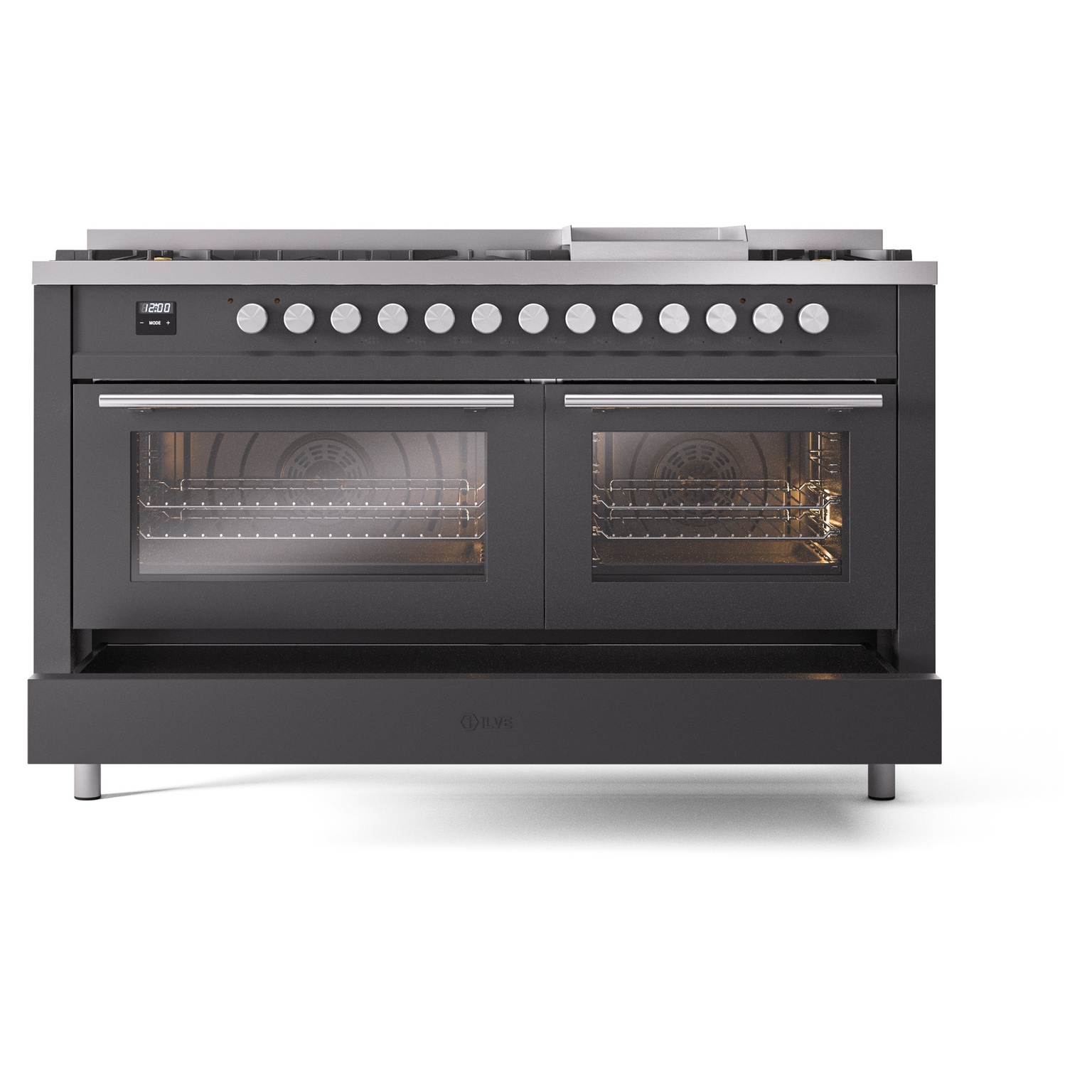 ILVE_UP60FWMPMG_Professional_Plus_II_drawer_opened