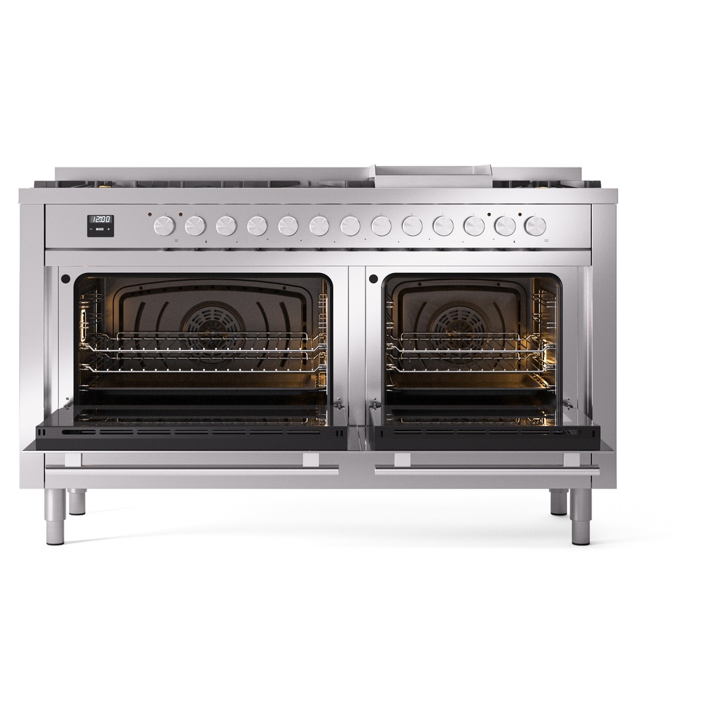 ILVE_UP60FWMPSS_Professional_Plus_II_oven_door_opened