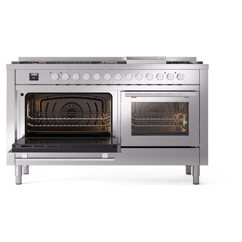 ILVE_UP60FWMPSS_Professional_Plus_II_main_oven_door_opened