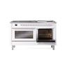 ILVE_UP60FWMPWH_Professional_Plus_II_side_oven_door_opened