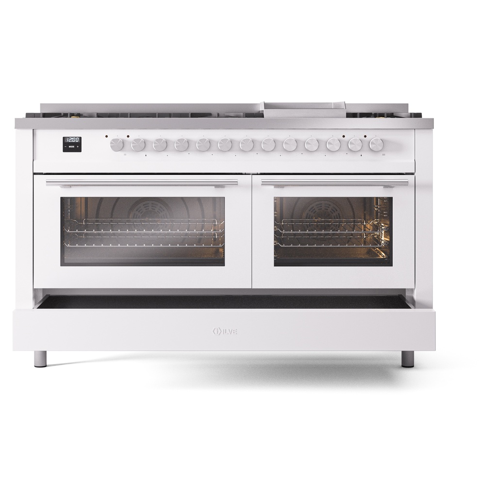 ILVE_UP60FWMPWH_Professional_Plus_II_drawer_opened