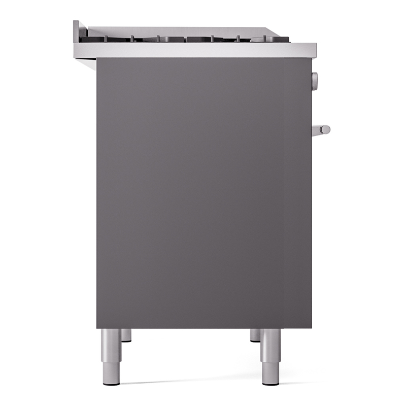 ILVE UPD40FWMPMGLP Professional Plus II 40" Dual Fuel Range, left side view