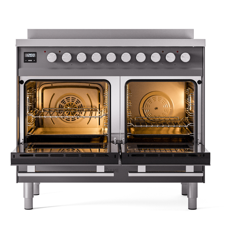 ILVE_UPDI406WMPMG_Professional_Plus_II_oven_door_opened