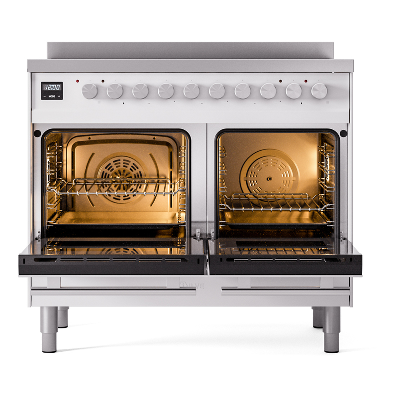 ILVE_UPDI406WMPWH_Professional_Plus_II_oven_door_opened