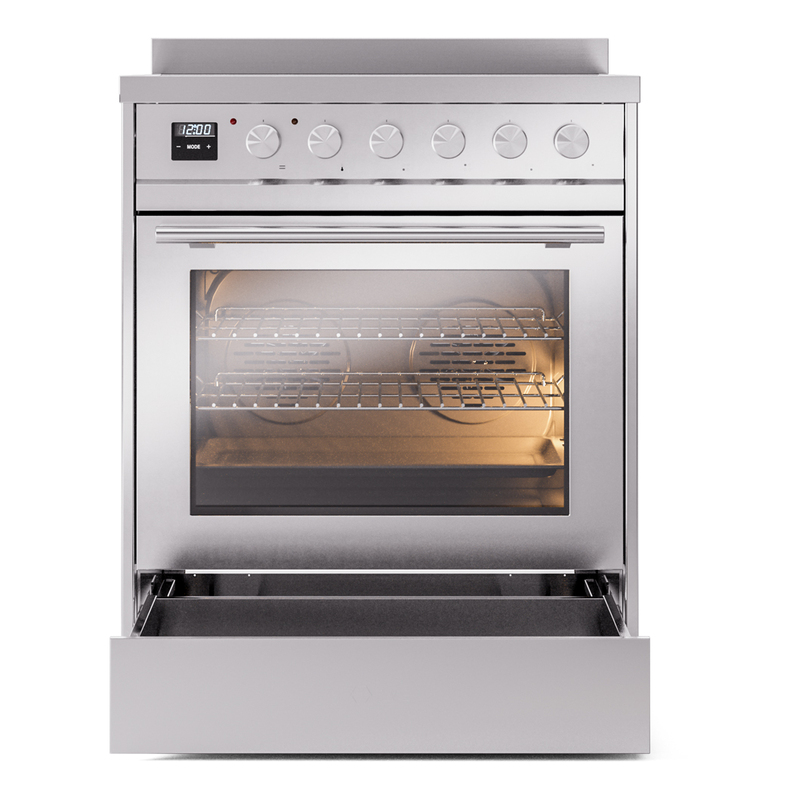ILVE_UPI304WMPSS_Professional_Plus_II_drawer_opened