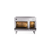 ILVE_UPI486QMPSS_Professional_Plus_II_48"_Dual_Fuel_Range_oven_door_opened