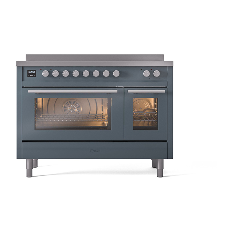 ILVE_UPI486WMPBG_Professional_Plus_II_30"_Dual_Fuel_Range_front_view