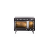 ILVE_UPI486WMPBK_Professional_Plus_II_30"_Dual_Fuel_Range_oven_door_opened