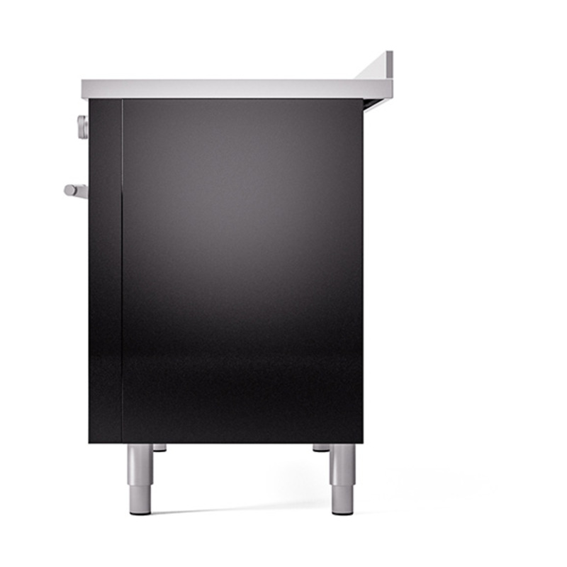 ILVE_UPI486WMPBK_Professional_Plus_II_30"_Dual_Fuel_Range_right_side