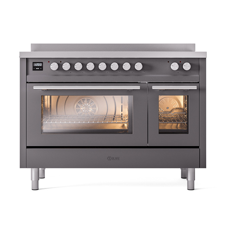 ILVE_UPI486WMPMG_Professional_Plus_II_30"_Dual_Fuel_Range_front_view