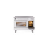 ILVE_UPI486WMPWH_Professional_Plus_II_30"_Dual_Fuel_Range_side_oven_door_opened