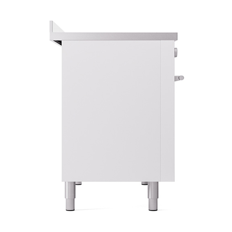 ILVE_UPI486WMPWH_Professional_Plus_II_30"_Dual_Fuel_Range_left_side