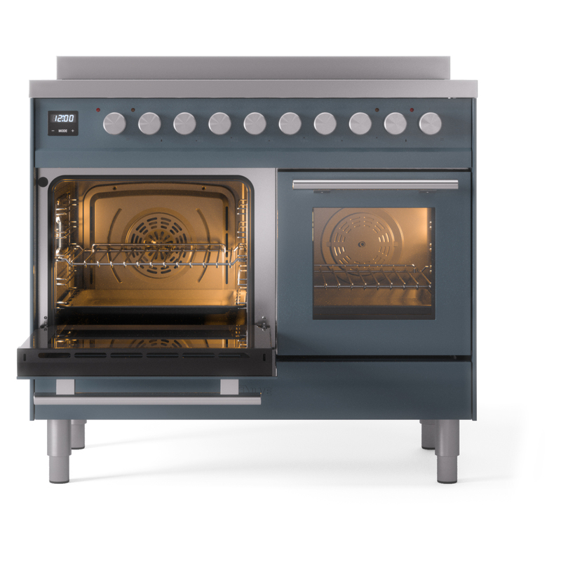 ILVE_UPDI406WMPBG_Professional_Plus_II_main_oven_door_opened