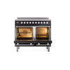ILVE_UPDI406WMPBK_Professional_Plus_II_oven_door_opened