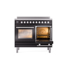 ILVE_UPDI406WMPBK_Professional_Plus_II_side_oven_door_opened