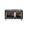 ILVE_UP60FSQMPBK_Professional_Plus_II_oven_door_opened