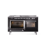 ILVE_UP60FSWMPBKLP_Professional_Plus_II_main_oven_door_opened