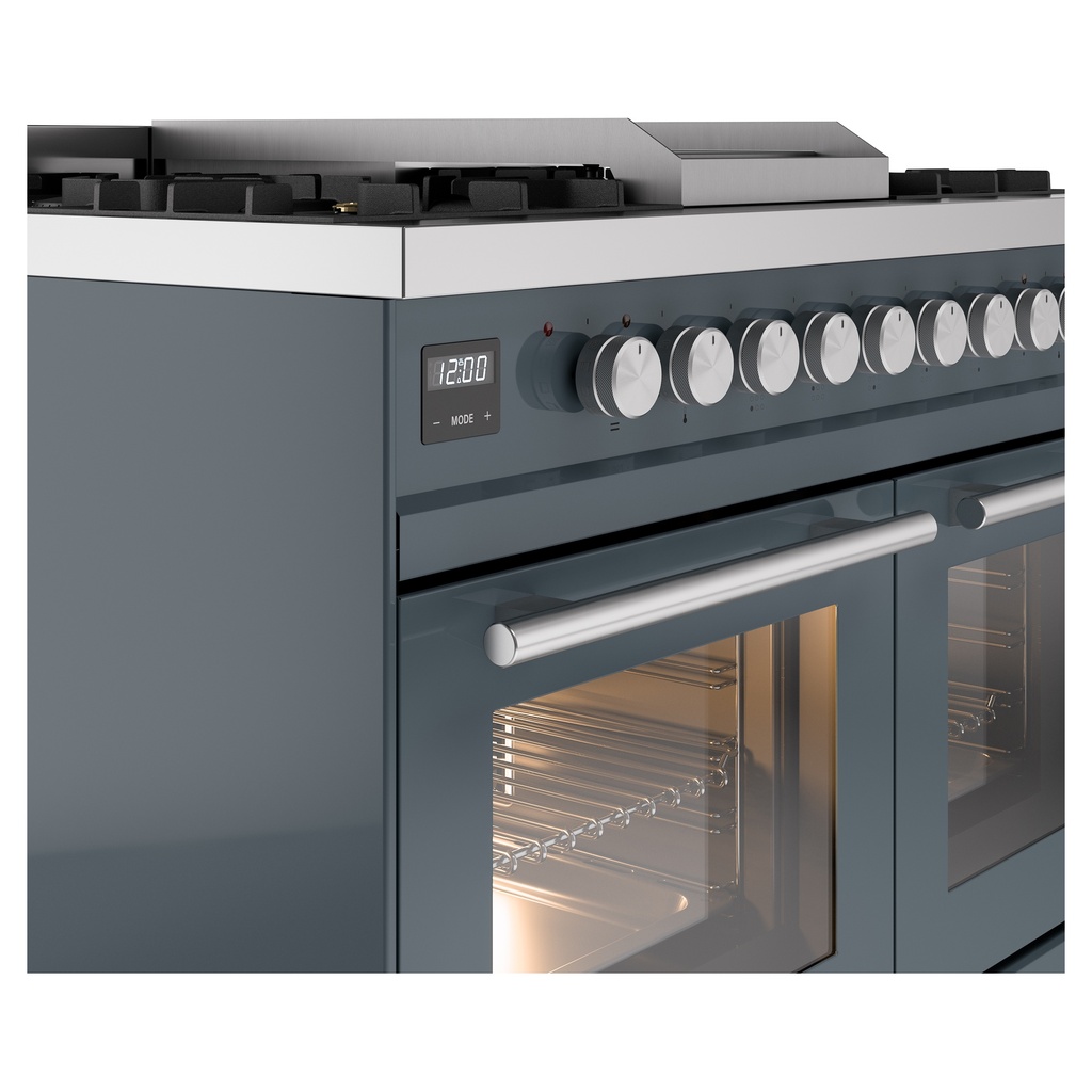 ILVE UPD40FWMPBGLP Professional Plus II 40" Dual Fuel Range, details