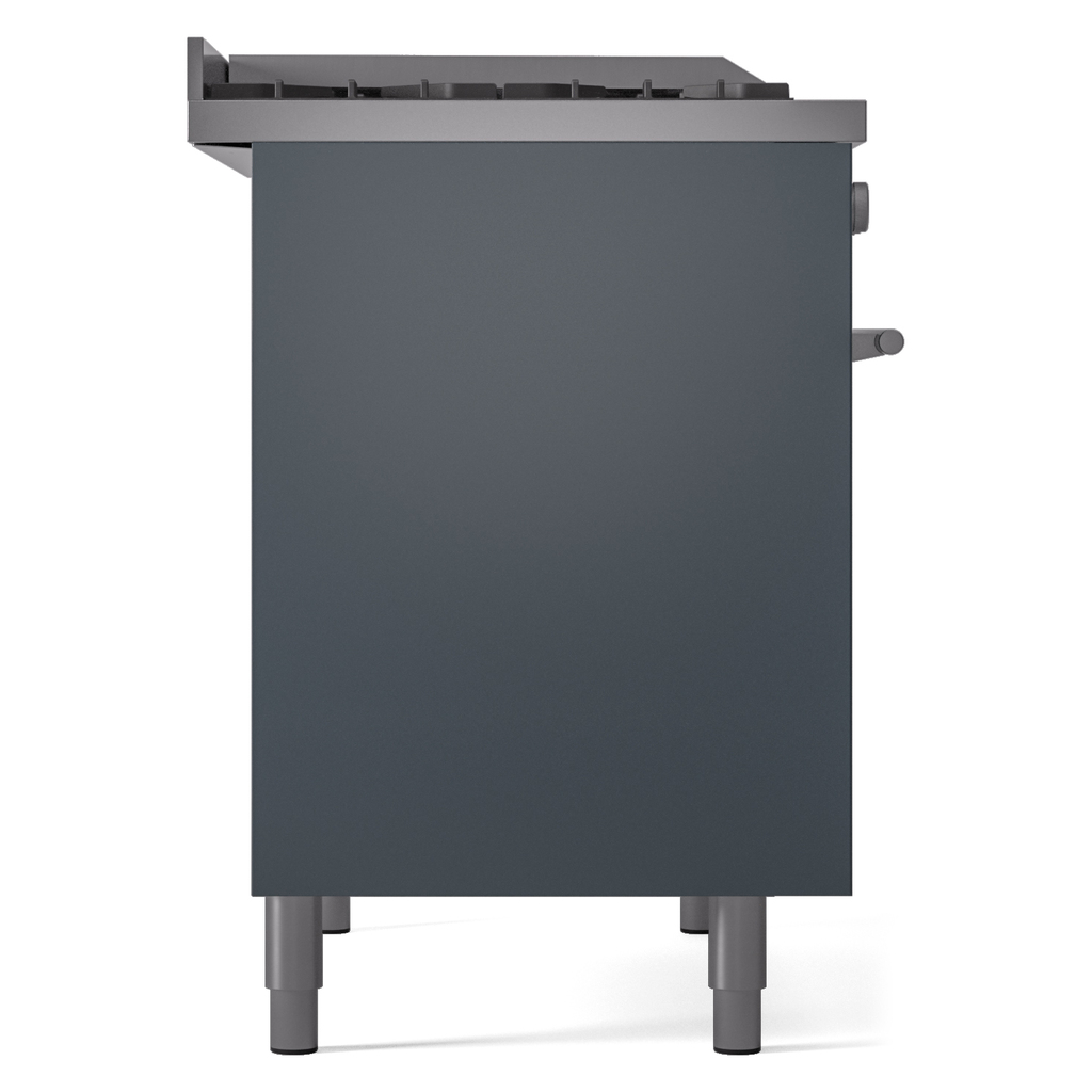 ILVE UPD40FWMPBGLP Professional Plus II 40" Dual Fuel Range, left side view