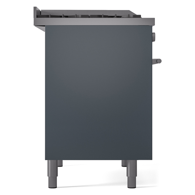 ILVE UPD40FWMPBGLP Professional Plus II 40" Dual Fuel Range, left side view