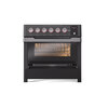 ILVE_UPMI09S3MK_Panoramagic_36"_Induction_Range_drawer_opened