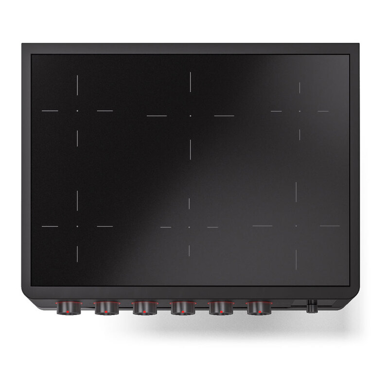 ILVE_UPMI09S3MK_Panoramagic_36"_Induction_Range_top_view