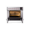 ILVE_UPMI09S3SS_Panoramagic_36"_Induction_Range_oven_door_opened