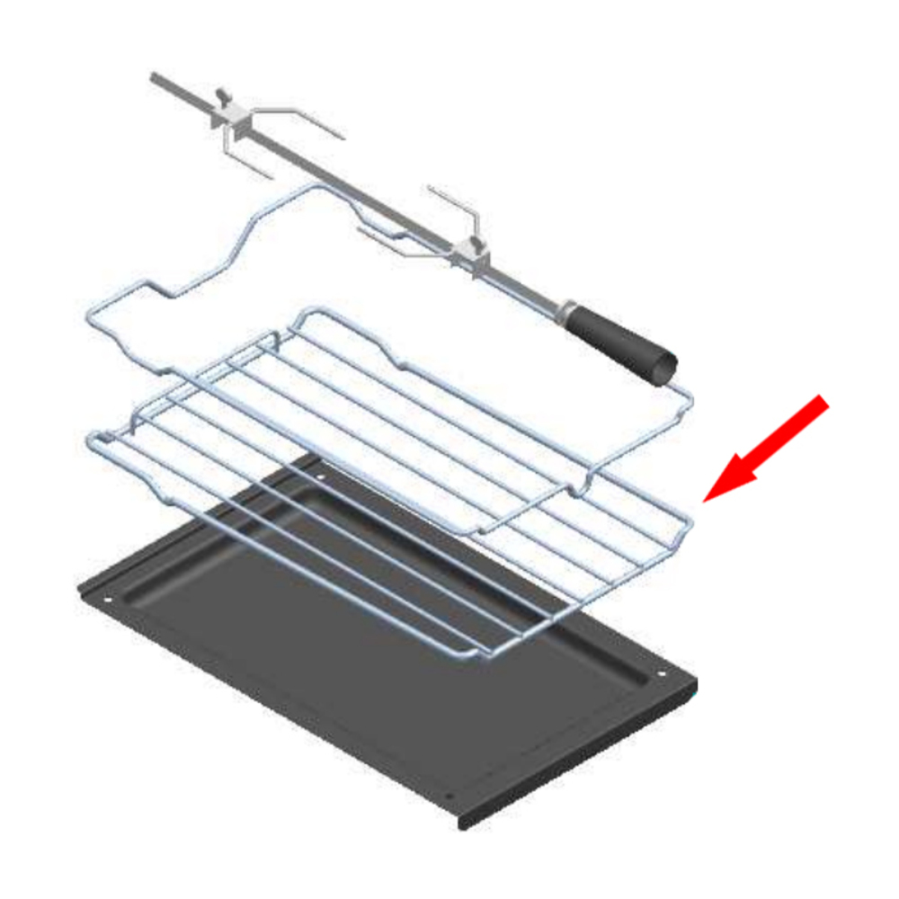 ILVE Parts A/092/33 Oven Rack for Small Oven (36" and 48" Mini Oven)