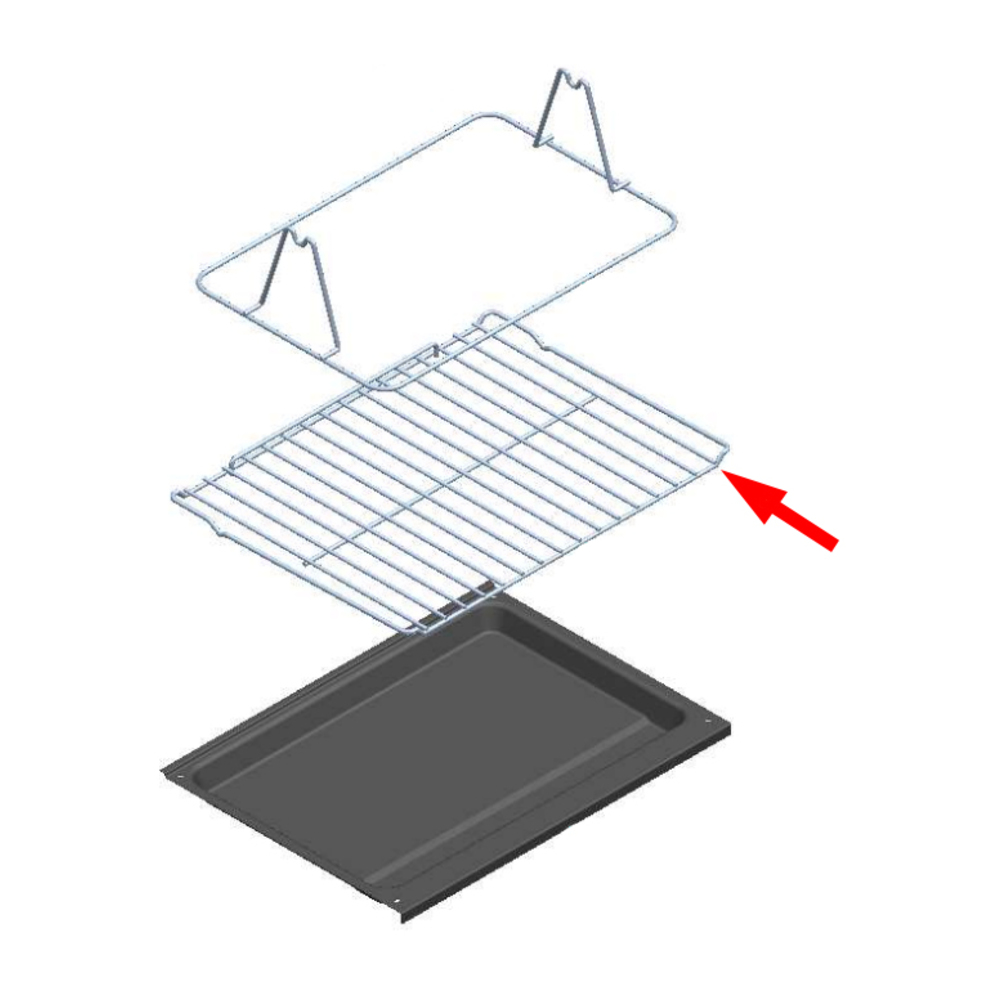 ILVE Parts A/095/28 Oven Grill 70