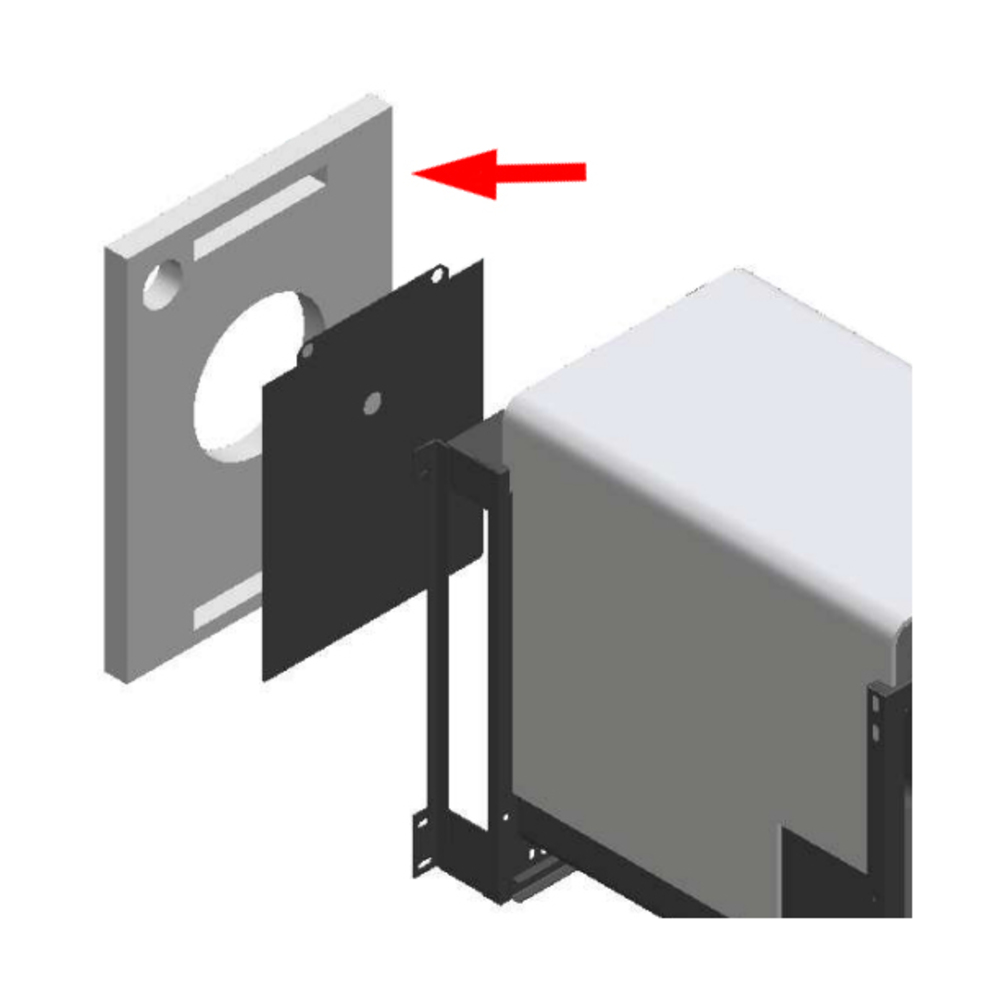 ILVE Parts A/108/15 Fiberglass Oven Back 30 (D900)