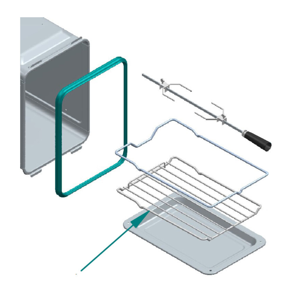 ILVE Parts EA2631008000000 Oven Grid for UOV 30