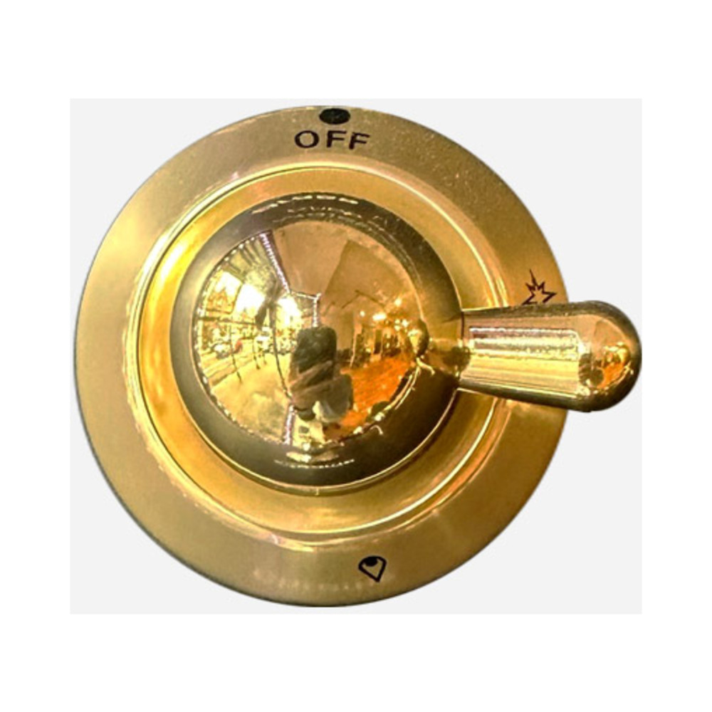 ILVE Parts EG9493002000116 Brass Knob for Majestic/Nostalgie II Ranges (G/384/10/14)