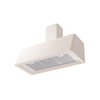 ILVE_UAG40AW_Nostalgie_40"_Range_Hood_bottom_angled_view