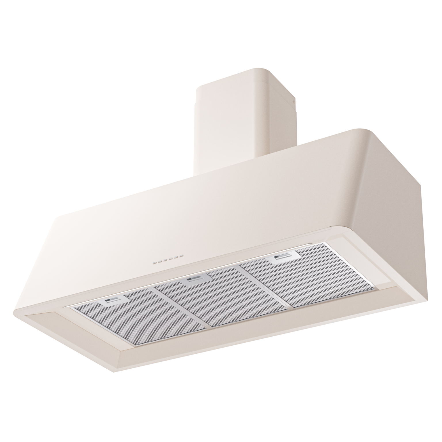 ILVE_UAG40AW_Nostalgie_40"_Range_Hood_bottom_angled_view