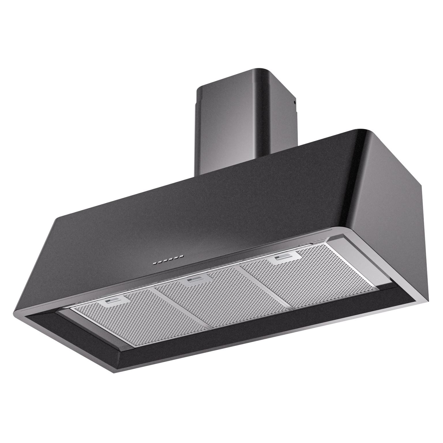 ILVE UAG40BK Nostalgie 40" Range Hood, bottom angled view